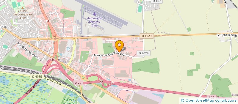 localisation de l'entreprise CERAMIC ' STYLE CARRELAGE & SALLE DE BAINS  GLISY