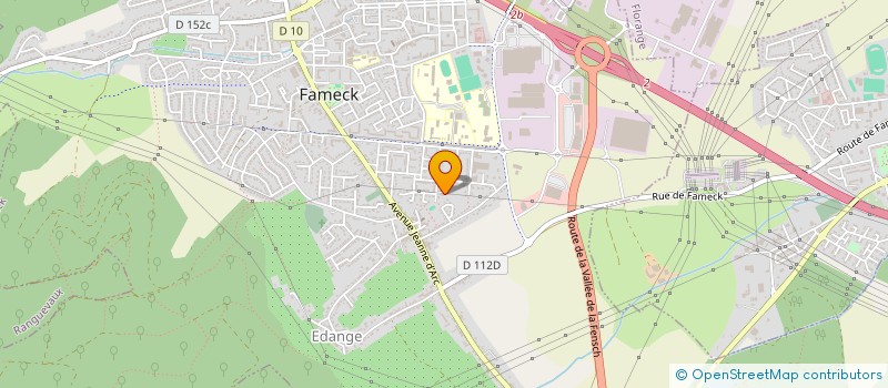 localisation de l'entreprise CERAMICO  FAMECK