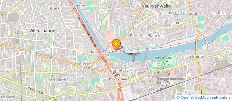 localisation de l'entreprise CERAMIKA à VILLEURBANNE
