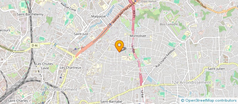 localisation de l'entreprise CERAMIKE à MARSEILLE