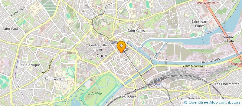 localisation de l'entreprise CERAMILATTE à CAEN