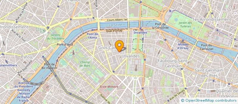 localisation de l'entreprise CERAMIQUE  PARIS