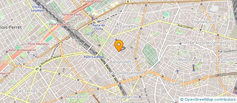 localisation de l'entreprise CERAMIQUE JARDIN EUROPEENNE à PARIS