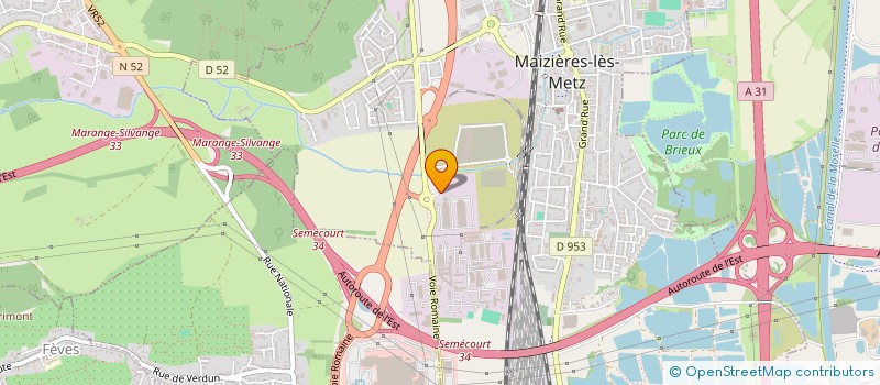 localisation de l'entreprise CERAMIQUES MANAGEMENT  MAIZIERES-LES-METZ