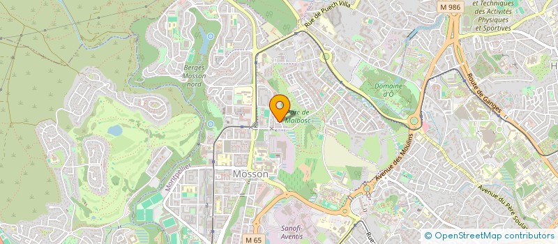 localisation de l'entreprise CERAMIQUES SOFIG  MONTPELLIER