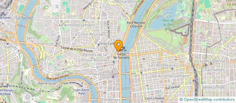 localisation de l'entreprise CERAMIS à LYON