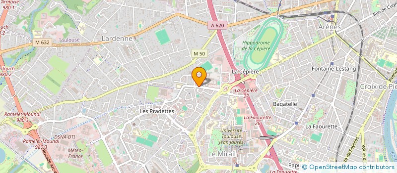 localisation de l'entreprise CERASTE  TOULOUSE