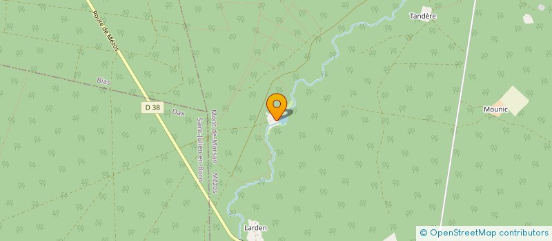 localisation de l'entreprise CERASTES  MEZOS