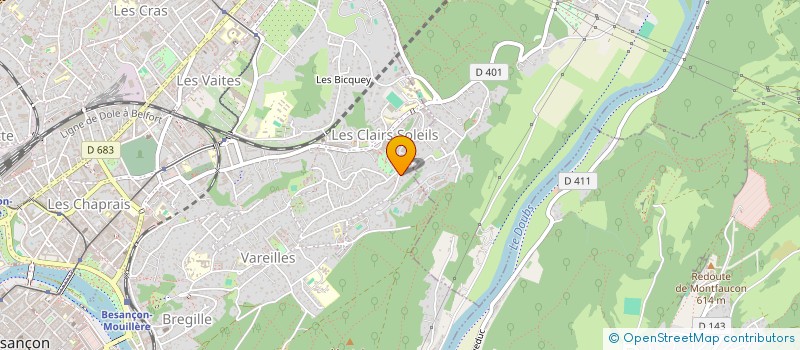 localisation de l'entreprise CERASUS  CLUNY