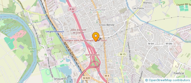 localisation de l'entreprise CERBA SOLUTION à AUCAMVILLE