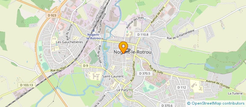 localisation de l'entreprise CERBALLIANCE CENTRE à NOGENT-LE-ROTROU