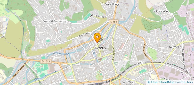 localisation de l'entreprise CERBALLIANCE NORMANDIE EST à EVREUX
