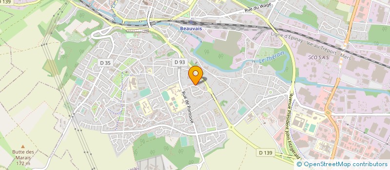 localisation de l'entreprise CERBALLIANCE PICARDIE à BEAUVAIS