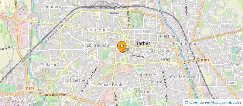 localisation de l'entreprise CERBALLIANCE PYRENEES à TARBES