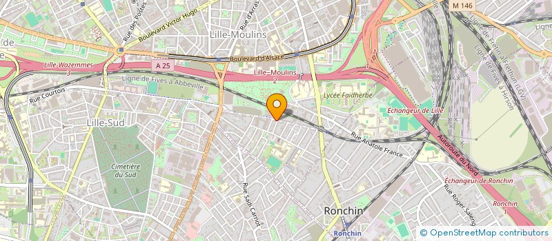 localisation de l'entreprise CERBERE CORYPHEE à LILLE