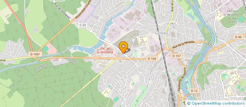 localisation de l'entreprise CERBERE SECURITE  GOLBEY