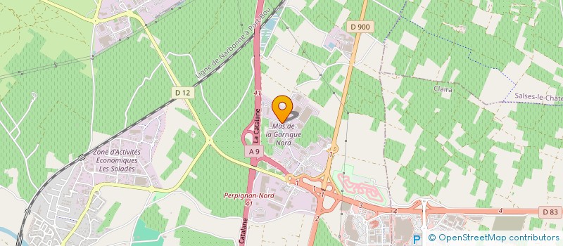 localisation de l'entreprise CERBERUS ACADEMY  SALSES-LE-CHATEAU