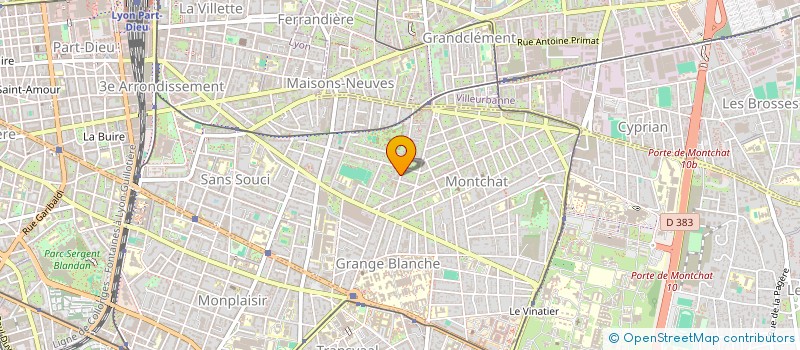 localisation de l'entreprise CERBERUS CODECRAFT  LYON