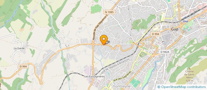 localisation de l'entreprise CERBIOTECH  GAP