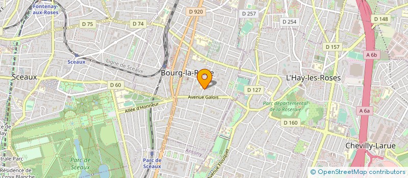 localisation de l'entreprise CERC BRID SYND INITIATIVE à BOURG-LA-REINE