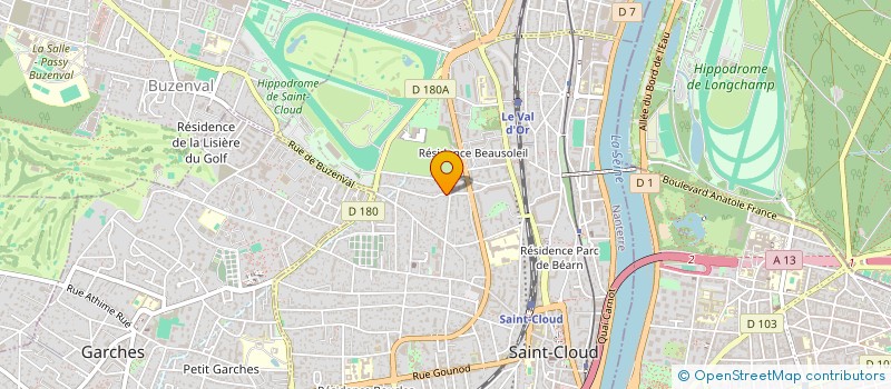 localisation de l'entreprise CERCA TROVA SARL à SAINT-CLOUD