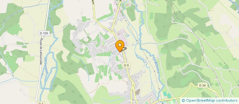 localisation de l'entreprise CERCAN à MONEIN