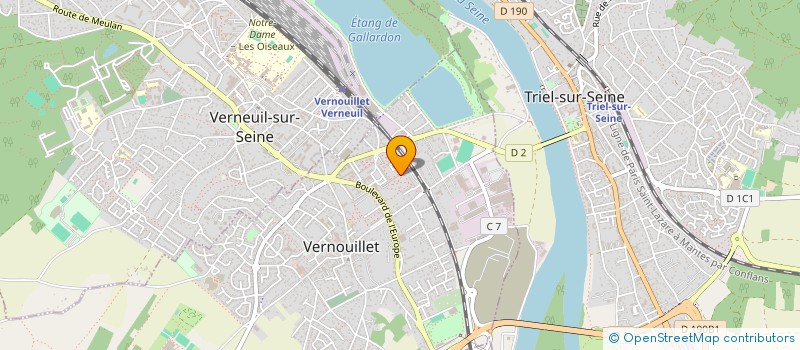 localisation de l'entreprise CERCINA BY MSL à VERNOUILLET