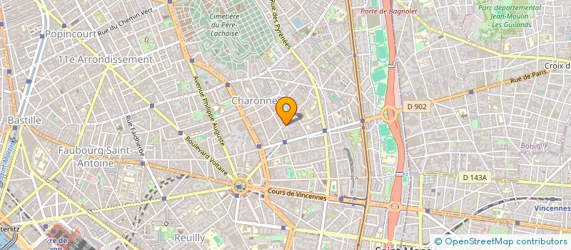 localisation de l'entreprise CERCLE  PARIS