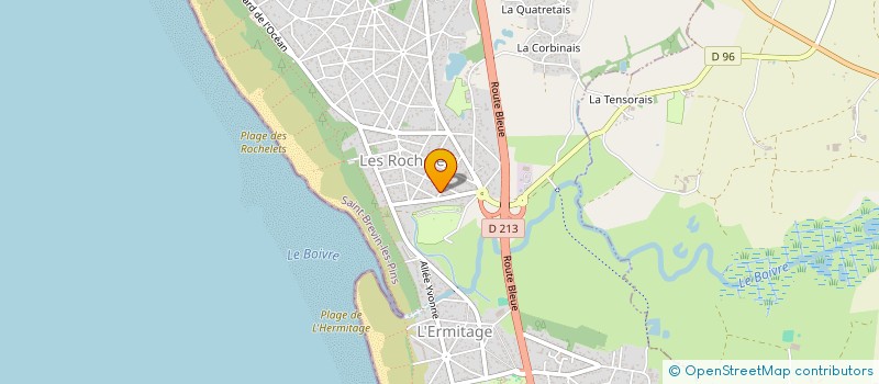 localisation de l'entreprise CERCLE à SAINT-BREVIN-LES-PINS