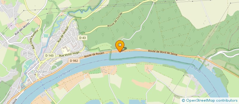 localisation de l'entreprise CERCLE A LA VOILE  SAINT-PIERRE-DE-VARENGEVILLE