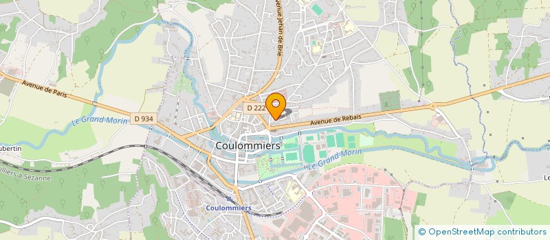 localisation de l'entreprise CERCLE ACADEMIQUE DES PERSONNELS D'ENCADREMENT CRISTOLIENS à COULOMMIERS