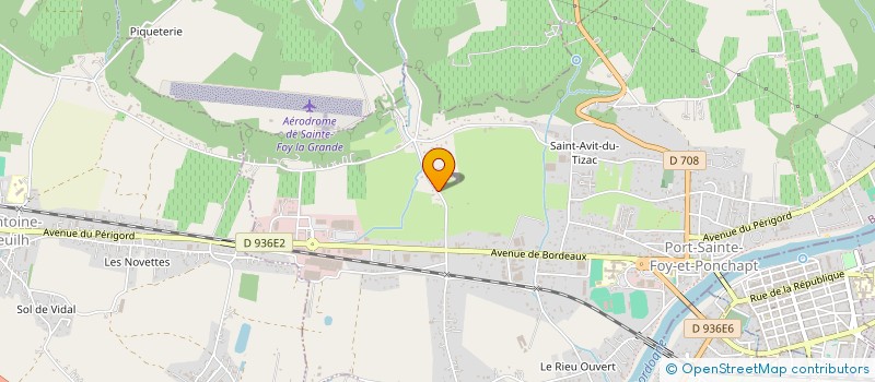 localisation de l'entreprise CERCLE AERONAUTIQUE FOYEN à FOUGUEYROLLES