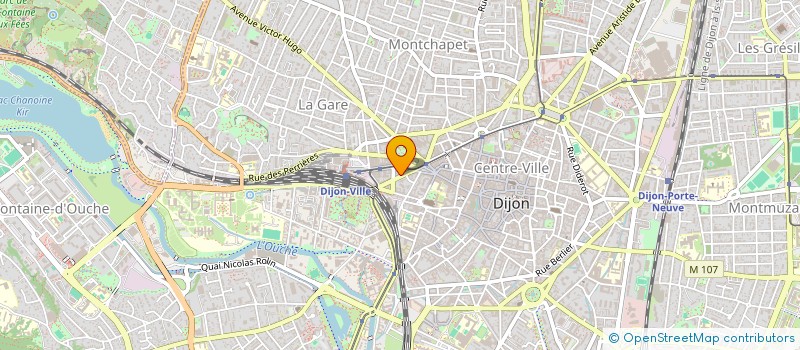 localisation de l'entreprise CERCLE AERONAUTIQUE NUITON  DIJON