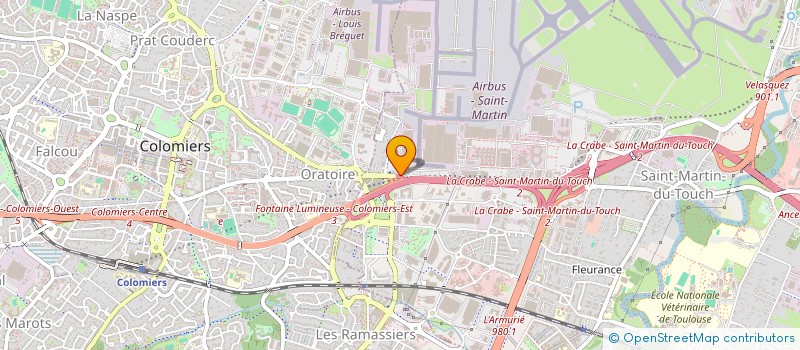 localisation de l'entreprise CERCLE AIRBUS TOULOUSE ECHECS  TOULOUSE