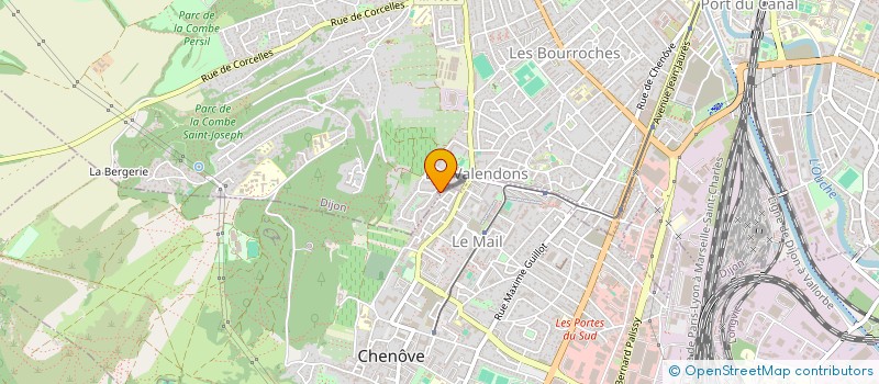 localisation de l'entreprise CERCLE ALGERIANISTE DE DIJON à CHENOVE