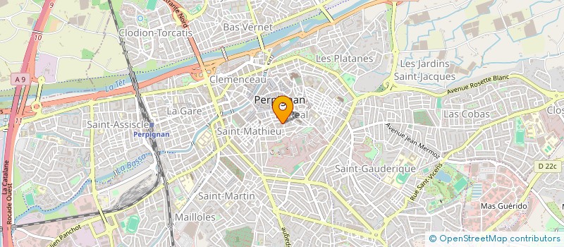 localisation de l'entreprise CERCLE ALGERIANISTE DES PYRENEES ORIENTALES à PERPIGNAN