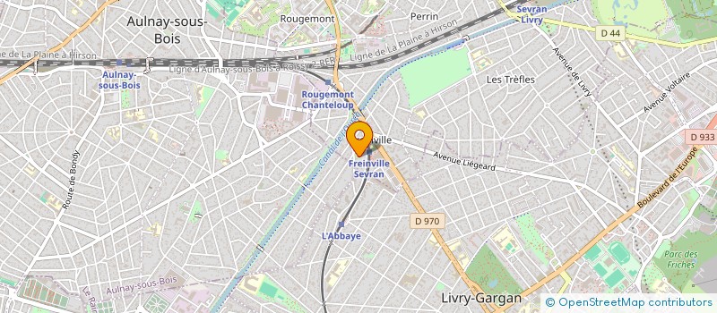 localisation de l'entreprise CERCLE AMICAL DE FREINVILLE à SEVRAN