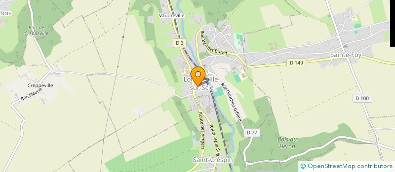 localisation de l'entreprise CERCLE AMICAL LONGUEVILLAIS ATHLETISME  LONGUEVILLE-SUR-SCIE