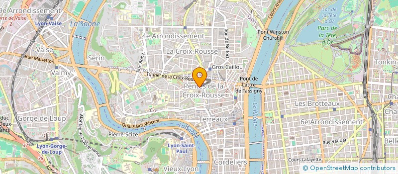 localisation de l'entreprise CERCLE AMICALE SPORTS DU BON PASTEUR à LYON