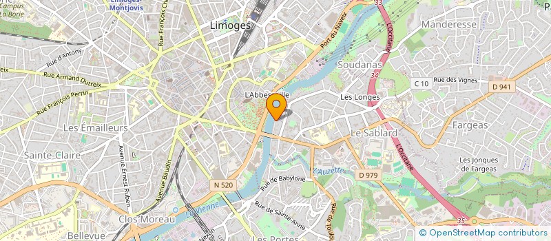 localisation de l'entreprise CERCLE ANTONIO GRAMSCI à LIMOGES