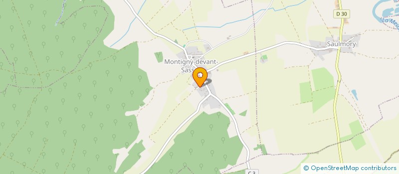 localisation de l'entreprise CERCLE APICOLE NORD MEUSIEN à MONTIGNY-DEVANT-SASSEY