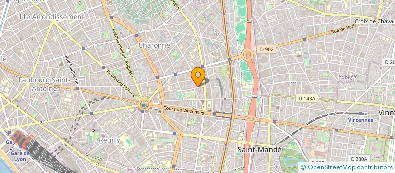 localisation de l'entreprise CERCLE ARTISANAL PARISIEN à PARIS