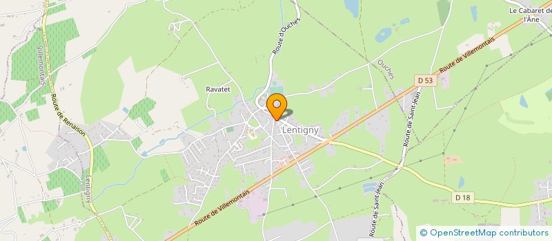 localisation de l'entreprise CERCLE ARTISTIQUE INDIGO  POUILLY-LES-NONAINS