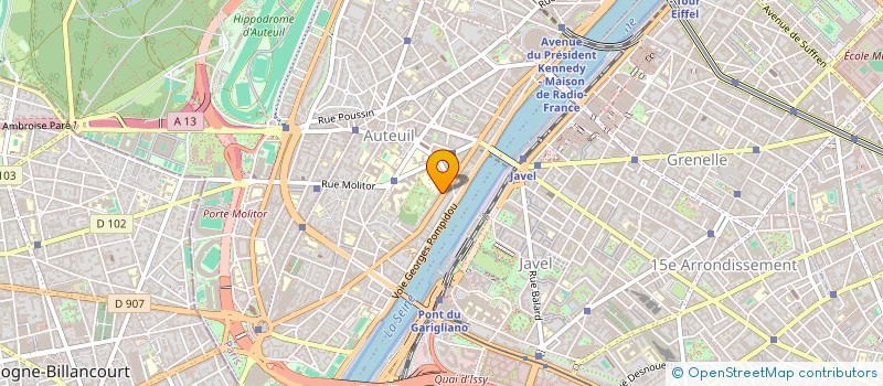 localisation de l'entreprise CERCLE ASTER  PARIS