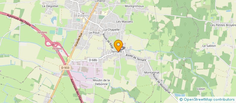 localisation de l'entreprise CERCLE ASTUCES ET PARTAGE FEILLENS à FEILLENS
