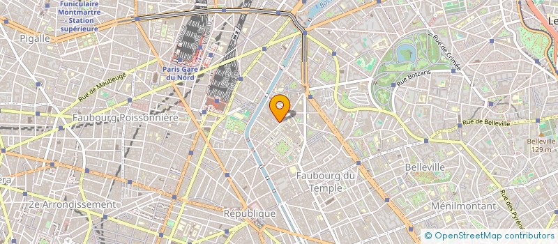 localisation de l'entreprise CERCLE ATHLETIQUE DE PARIS 10 CAP 10  PARIS