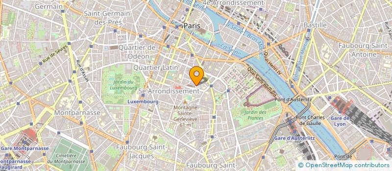 localisation de l'entreprise CERCLE AUGUSTE COMTE  PARIS