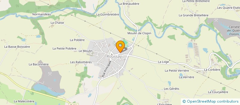 localisation de l'entreprise CERCLE BUVETTE LES ARDENTS à BEAUPREAU-EN-MAUGES