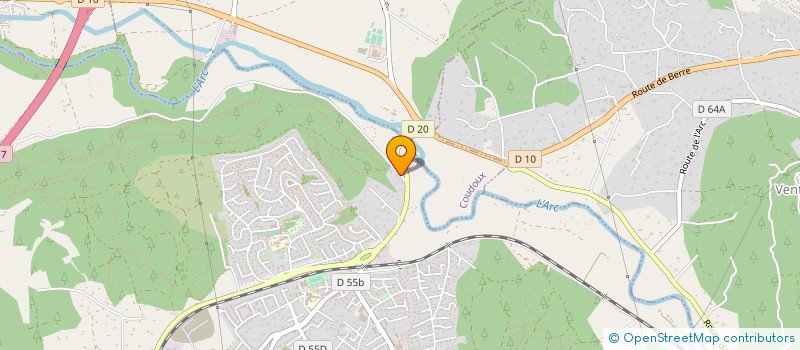 localisation de l'entreprise CERCLE CANIN VELAUXIEN  LAMBESC