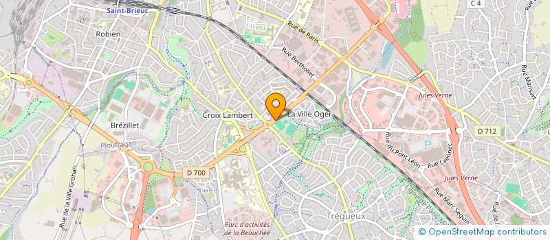 localisation de l'entreprise CERCLE CELTIQUE DE ST BRIEUC à SAINT-BRIEUC